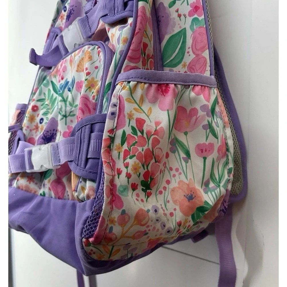 Pottery Barn Kids Flower Backpack / Book bag (16 in)